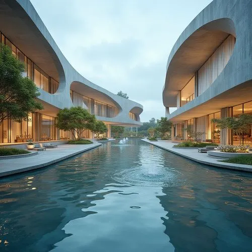 amanresorts,snohetta,futuristic architecture,singapore,infinity swimming pool,modern architecture,Photography,General,Realistic