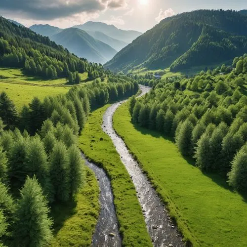 carpathians,green landscape,green trees with water,zillertal,south tyrol,aaaa,pieniny,eastern switzerland,valdagno,east tyrol,southeast switzerland,river landscape,tyrol,anterselva,coniferous forest,austria,svizzera,bucovina romania,bernese highlands,slovenia,Photography,General,Realistic