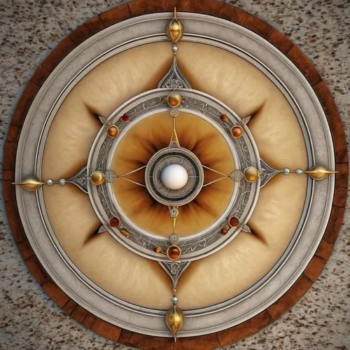 dharma wheel,circular ornament,chakram,roundels,art deco ornament,vastu,cog wheel,round frame,circular star shield,circular puzzle,pilgrim shell,alethiometer,circle design,trunk disc,ceiling light,dartboard,spiral book,mandala,decorative plate,circular pattern,Photography,General,Realistic