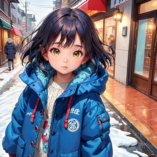 parka,yanmei,kumiko,anime japanese clothing,shimei,longmei,Anime,Anime,General