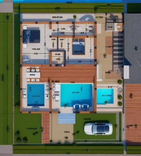 floorplan home,pool house,large home,roof top pool,residential,holiday villa,house floorplan,residential house,apartment complex,swimming pool,modern house,apartments,residential area,luxury property,luxury home,layout,outdoor pool,an apartment,family home,private house,Photography,General,Realistic