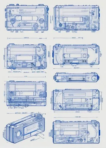 cassettes,cross sections,blueprints,cover parts,microcassette,compact cassette,cassette,blueprint,compartments,passenger cars,vehicles,compartment,cassette tape,pencil cases,electric locomotives,diesel locomotives,consoles,tapes,model buses,game boy accessories,Unique,Design,Blueprint