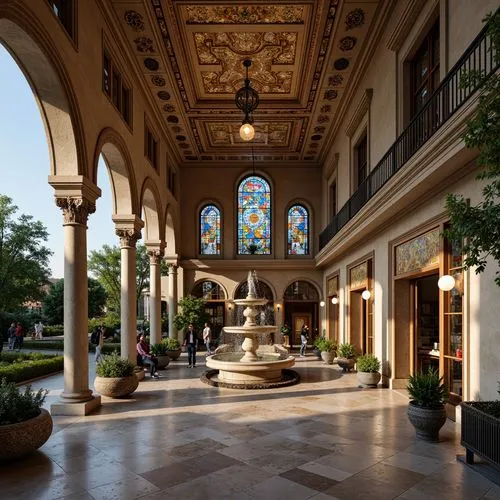 atriums,stonebriar,lobby,visalia,pasadena,driskill,arcades,stanford university,galleria,inside courtyard,montecasino,palo alto,cochere,mizner,spreckels,biltmore,medinah,narthex,atrium,courtyard