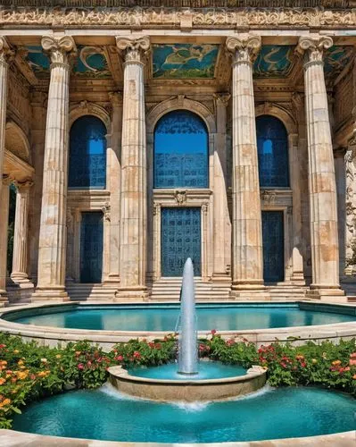 peristyle,dolmabahce,marble palace,philbrook,glyptothek,glyptotek,doric columns,ashmolean,palais de chaillot,art museum,zappeion,hall of nations,shedd,mfah,orangerie,holburne,celsus library,colonnades,porticoes,egyptian temple,Unique,Paper Cuts,Paper Cuts 08