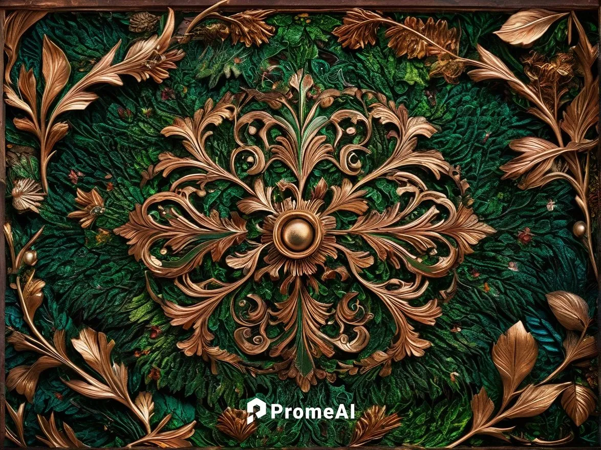 patterned wood decoration,art nouveau design,art nouveau frame,floral ornament,ornamental wood,art nouveau,carved wood,art nouveau frames,green wreath,antique background,wood carving,paisley digital b