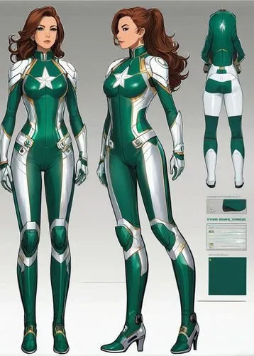 madelyne,cyberstar,superheroine,brigette,nephrite,spacesuit,battlesuit,rogue,super heroine,arrow set,hal,kari,femforce,salvadora,sprint woman,gradient mesh,cyberforce,emerald,turnarounds,starforce,Unique,Design,Character Design