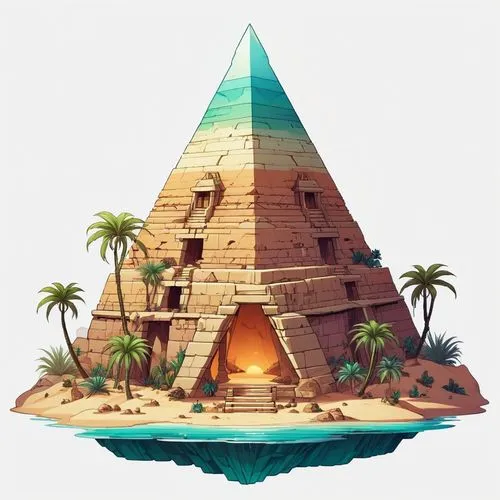 step pyramid,mypyramid,pyramid,pyramidal,eastern pyramid,pyramids,Illustration,Abstract Fantasy,Abstract Fantasy 11