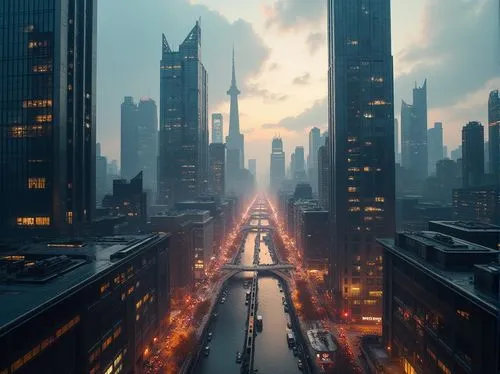 manhattan,new york,new york streets,metropolis,cityscapes,coruscant,shanghai,manhattanite,newyork,cityscape,megacities,evening city,city scape,cityzen,skyscrapers,guangzhou,gotham,megapolis,oscorp,lumpur,Photography,General,Realistic