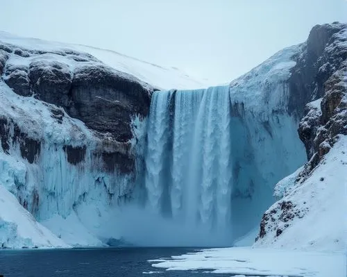 icefalls,icefall,godafoss,ice castle,helmcken,glacial melt