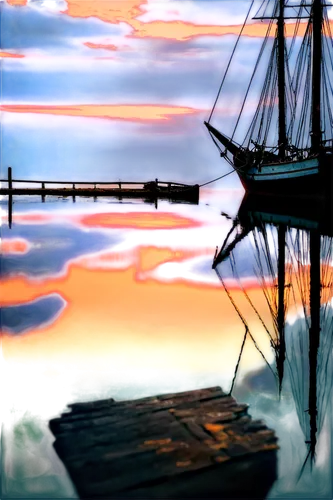 tallship,sailing ship,sail ship,sea sailing ship,tall ship,sailing ships,topsails,pirate ship,assails,three masted sailing ship,old wooden boat at sunrise,galleon,sail boat,sailing boat,sails,masts,sailboat,sailer,boat landscape,harbor,Conceptual Art,Oil color,Oil Color 12