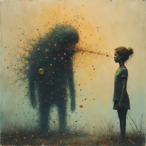 exploding head,jianfeng,fireworks art,christakis,girl with tree,dran