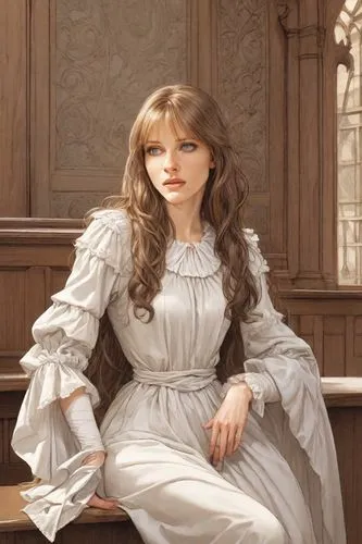 celtic woman,celtic queen,portrait of christi,jessamine,joan of arc,gothic portrait,victorian lady,girl in a historic way,a charming woman,trisha yearwood,jane austen,emile vernon,old elisabeth,southern belle,iulia hasdeu castle,vintage angel,fairy tale character,elizabeth nesbit,porcelain doll,cinderella,Digital Art,Comic