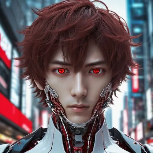 gantz,cybernetic,cyberdyne,cybernetically,masayoshi,kaneshiro,transhuman,haruto,akira,robotham,cybernetics,morphogenetic,shinra,cyborg,cerus,cyberworld,issei,humanoid,fire red eyes,aizen,Conceptual Art,Sci-Fi,Sci-Fi 09