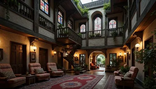 inside courtyard,courtyards,courtyard,haveli,hallway,atriums,riad,hotel hall,patios,lobby,hotel lobby,patio,atrium,hacienda,interior decor,parador,royal interior,cochere,entrance hall,porch