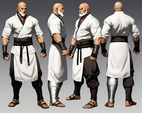 heihachi,sagat,judokas,kyokushin,aikido,nidan,kenjutsu,karateka,monks,monk,male character,latifi,tanba,xingyiquan,nappa,judoka,judogi,bankai,katas,kage,Unique,Design,Character Design