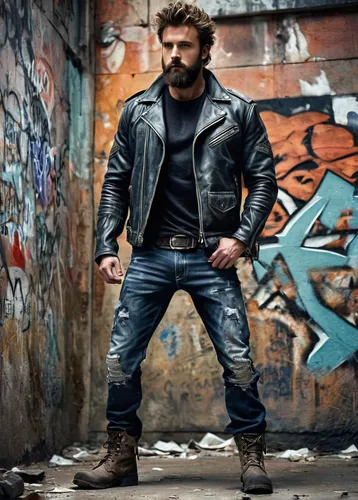 wolverine,crossbones,biker,leather,men's wear,motorcyclist,leather boots,carpenter jeans,diesel,tyrion lannister,leather jacket,wolfman,harley-davidson,man's fashion,men clothes,young model istanbul,leather texture,lincoln blackwood,dizi,manly,Conceptual Art,Fantasy,Fantasy 23