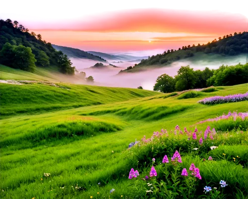 purple landscape,meadow landscape,landscape background,meadow in pastel,nature background,nature landscape,background view nature,mountain meadow,alpine landscape,landscape nature,lavender field,lavender fields,beautiful landscape,pink grass,fantasy landscape,mountain landscape,springtime background,background colorful,alpine meadow,blooming field,Illustration,Paper based,Paper Based 09