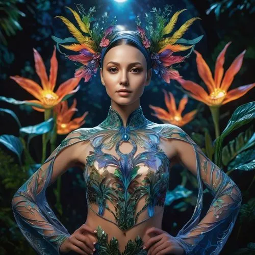 bodypaint,bodypainting,body painting,faerie,fairy peacock,diwata,fairie,neon body painting,faery,flower fairy,elven flower,dryad,exotica,flora,promethea,majevica,amazonian,the enchantress,fantasy art,biophilia,Photography,Artistic Photography,Artistic Photography 02