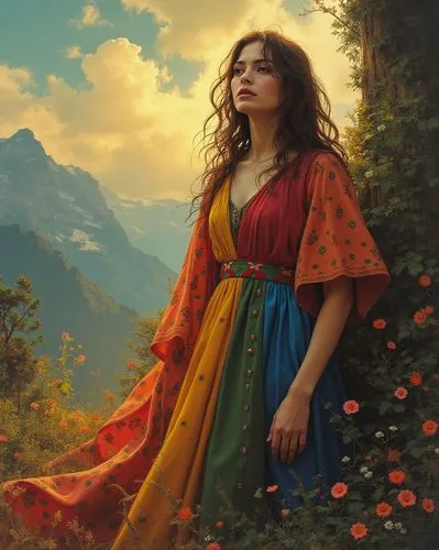 fantasy portrait,world digital painting,fantasy picture,seregil,kurdish,arundhati,fantasy art,shepherdess,persephone,digital painting,heatherley,mystical portrait of a girl,karakas,persian poet,mervat,yogananda,thyatira,artemisia,hermia,kassandra,Conceptual Art,Fantasy,Fantasy 02