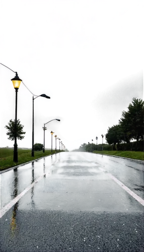 asphalt road,derivable,empty road,streetlamps,roadway,road,coastal road,boulevard,street lamps,racing road,streetlights,roads,city highway,street lights,asphalt,carriageways,heavy rain,rainstorm,rainfall,tram road,Art,Artistic Painting,Artistic Painting 37