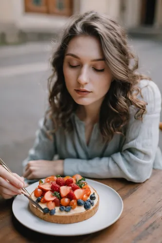 woman holding pie,woman eating apple,strawberry tart,vegan nutrition,linzer torte,means of nutrition,girl with cereal bowl,diabetes with toddler,food and cooking,sweet food,fruit pie,nutrition,thirteen desserts,pavlova,pannekoek,restaurants online,dietetic,eat away,food spoilage,crostata,Conceptual Art,Oil color,Oil Color 05