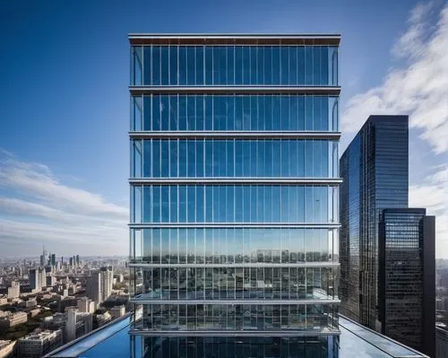 glass facade,sathorn,infinity swimming pool,bunshaft,tishman,associati,escala,glass facades,glass building,structural glass,isozaki,penthouses,leedon,cantilevered,chipperfield,glass wall,residential tower,towergroup,songdo,umeda,Illustration,Paper based,Paper Based 21