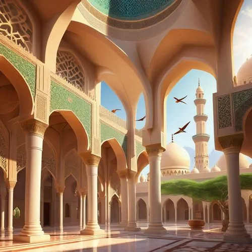 mosques,king abdullah i mosque,islamic architectural,grand mosque,big mosque,alabaster mosque,al nahyan grand mosque,hassan 2 mosque,city mosque,mosque,masjid nabawi,mosque hassan,medinah,the hassan ii mosque,star mosque,mihrab,khutba,zayed mosque,abu dhabi mosque,madrassah,Illustration,Realistic Fantasy,Realistic Fantasy 01