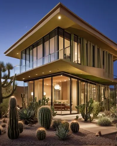 mid century house,dunes house,mid century modern,scottsdale,xeriscaping,sonoran,sonoran desert,tuscon,neutra,organ pipe cactus,modern architecture,eichler,modern house,midcentury,cubic house,desert plant,tucson,earthship,silverleaf,cacti,Art,Artistic Painting,Artistic Painting 01