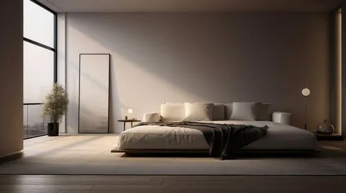 modern room,bedroom,sleeping room,modern decor,contemporary decor,guest room,soft furniture,home interior,loft,bed linen,3d rendering,interior modern design,danish furniture,great room,interior design,bed frame,bedroom window,guestroom,floor lamp,smart home