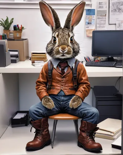 peter rabbit,american snapshot'hare,accountant,jack rabbit,brown rabbit,rebbit,office worker,working animal,jackrabbit,gray hare,wood rabbit,financial advisor,administrator,domestic rabbit,bunny,european rabbit,colleague,hare,cangaroo,rabbit,Conceptual Art,Daily,Daily 01