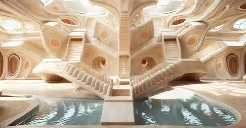 gaudi,amanresorts,hotel w barcelona,pedrera,labyrinths,hammam,floor fountain,hamam,iranian architecture,water stairs,mahdavi,marble palace,asian architecture,labyrinthine,masdar,spa water fountain,futuristic architecture,casa fuster hotel,gaudi park,alhambra