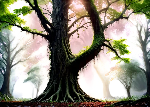 forest tree,elven forest,tree grove,foggy forest,forest background,fairy forest,mirkwood,tree canopy,forest glade,cartoon video game background,the forest,forest,celtic tree,chestnut forest,enchanted forest,trees,arboreal,the trees,deciduous forest,forest landscape,Conceptual Art,Sci-Fi,Sci-Fi 03