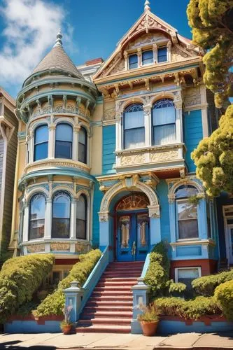 duboce,victorian house,taraval,old victorian,victorian,san francisco,divisadero,house insurance,haight,painted lady,sf,rowhouses,beautiful buildings,sanfrancisco,colma,mansard,victoriana,houses clipart,house purchase,sausalito,Photography,Artistic Photography,Artistic Photography 07