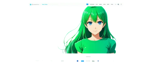 anime 3d,3d rendered,emerald,3d background,frog background,bluegreen,extrude,sanae,green and blue,shader,blue green,green wallpaper,greeno,desktop,3d render,amination,nel,hatsune,reen,webgl,Illustration,Japanese style,Japanese Style 03