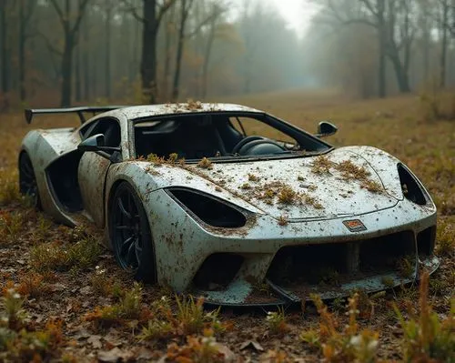 abandoned car,old abandoned car,scrapped car,off-road car,open hunting car,abandono