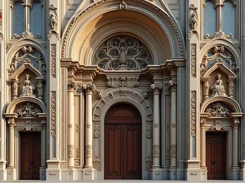 church door,duomo,main door,chiesa di sant' ignazio di loyola,church facade,cathedral,romanesque,the façade of the,front door,pontificio,portal,borromini,transept,ghiberti,image portal,doorway,casaroli,wooden facade,cathedral of modena,basilica,Photography,General,Realistic