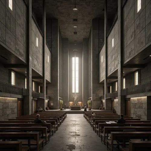 christ chapel,presbytery,gesu,sanctuary,transept,chapel,the interior,cathedral,interior view,narthex,choir,santuario,the cathedral,interior,pilgrimage chapel,sacristy,sacristies,ecclesiatical,brutalism,mausolea