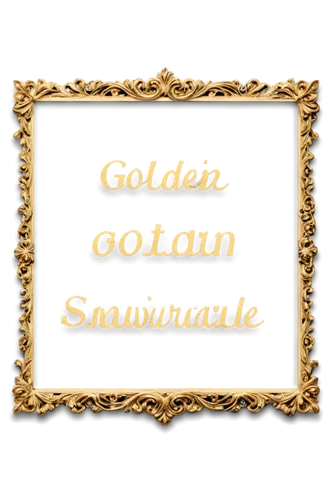 Inspirational quote, golden font, white background, ornate frame, motivational words, empowering message, gentle shadow, soft focus, 3/4 composition, warm color tone, cinematic lighting.,godfrain,gold