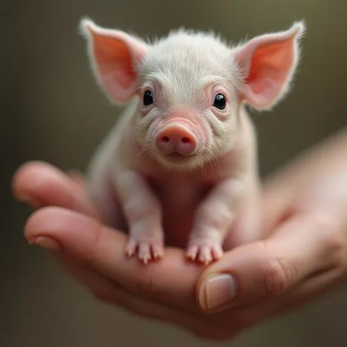 a small pig sitting in the palm of someone's hand,mini pig,piglet,pigmy,teacup pigs,piggie,piglets