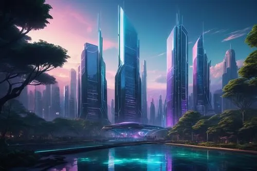 futuristic landscape,cybercity,fantasy city,cityscape,coruscant,cybertown,fantasy landscape,cyberport,cyberia,metropolis,kinkade,ancient city,city skyline,areopolis,dystopias,futuristic,citadels,skyscrapers,arcology,cyberworld,Art,Classical Oil Painting,Classical Oil Painting 26