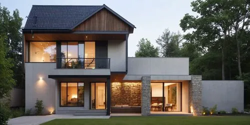 modern house,cubic house,modern architecture,wooden house,timber house,beautiful home,Photography,General,Realistic