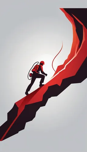 mountain paraglider,ski cross,kite boarder wallpaper,red arrow,lava,ski jumping,figure of paragliding,sickle,sci fiction illustration,red banner,chasm,scythe,daredevil,nordic combined,canyoning,leaving your comfort zone,speed skiing,climbing salamander,vector graphic,red super hero,Unique,Design,Logo Design