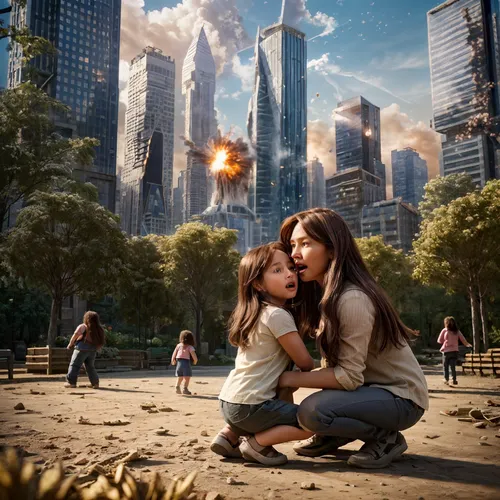 photo manipulation,photoshop manipulation,digital compositing,photomanipulation,image manipulation,photomontage,post-apocalypse,sci fiction illustration,fantasy picture,conceptual photography,apocalyptic,post apocalyptic,children's background,environmental destruction,photoshop creativity,doomsday,world digital painting,love background,earth quake,district 9