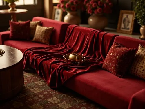 chaise lounge,lounge,moroccan pattern,sofa set,christmas gold and red deco,furnishings,interior decor,settee,sitting room,lounges,apartment lounge,ottoman,decor,boisset,hotel lobby,banquette,interior decoration,opulently,interiors,donghia