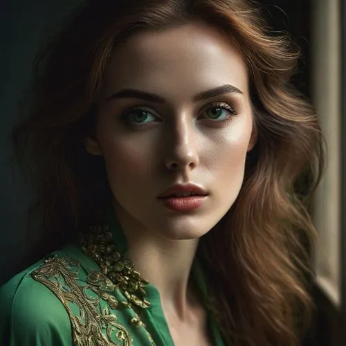 jingna,demelza,woman portrait,sansa,elizaveta,green eyes,romantic portrait,yelizaveta,evgenia,chryste,spiridonova,young woman,in green,scodelario,yulia,girl portrait,ksenia,aniane,green dress,arya,Photography,Documentary Photography,Documentary Photography 08