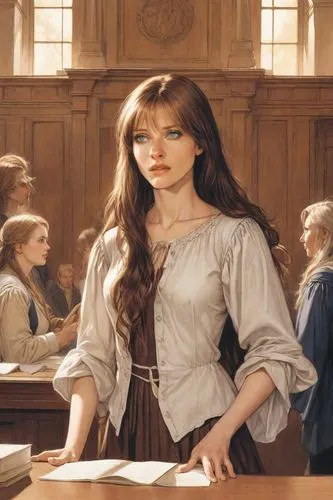 librarian,jane austen,girl in a historic way,women's novels,joan of arc,girl studying,elizabeth nesbit,leonardo da vinci,scholar,jessamine,queen anne,emile vernon,portrait of a girl,female doctor,a charming woman,portrait of christi,the girl's face,celtic queen,bookkeeper,barrister,Digital Art,Comic