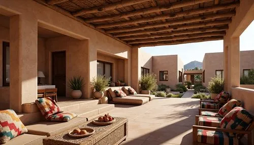 amanresorts,marrakesh,3d rendering,patios,moroccan pattern,hacienda,riad,masseria,palmilla,courtyard,patio,render,outdoor furniture,morocco,casitas,marrakech,renders,la kasbah,roof terrace,cabana