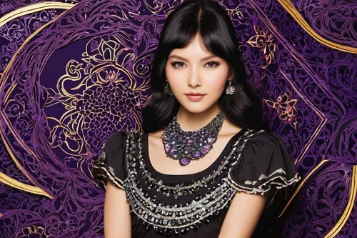 oriental princess,azerbaijan azn,oriental girl,cassiopeia,damask background,cassiopeia a,arabic background,miss circassian,aladin,arang,mulan,asian woman,jasmine,ethnic design,portrait background,mandala background,aladha,oriental painting,antique background,sari,Photography,Fashion Photography,Fashion Photography 21