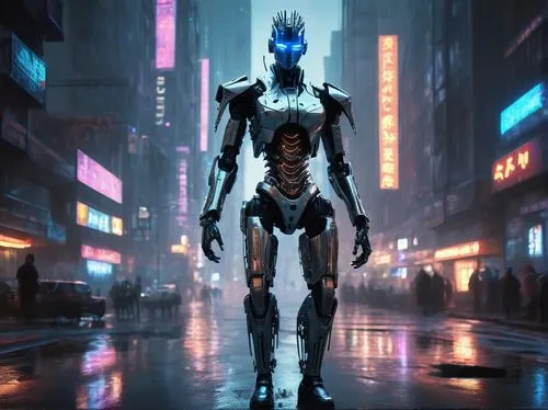 cyberpunk,cyborg,cybernetics,walking man,humanoid,valerian,droid,bolt-004,mecha,mech,futuristic,sci fi,sci-fi,sci - fi,scifi,sci fiction illustration,pedestrian,robotic,robot,concept art,Conceptual Art,Fantasy,Fantasy 01