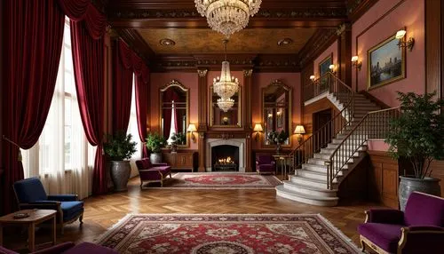 victorian room,royal interior,ornate room,entrance hall,driehaus,gleneagles hotel,claridge,hallway,foyer,ritzau,anteroom,chateau margaux,crown palace,hotel hall,claridges,venice italy gritti palace,grand hotel europe,parlor,interior decor,lanesborough